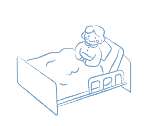 ふとんを常⽤中の家族がいる方